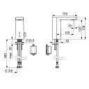 Oras Armatur Stela ECO+ - 6V, 4,2 l/m Krom (GRO-4203678)