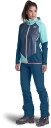 Ortovox Col Becchei Jacket Dame Petrol Blue S