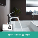 Hansgrohe Talis E 110  servantbatteri Med oppløftsventil, Krom