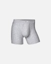 "Classic" boxers med gylf  | 100% bomull | grå