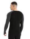 Icebreaker Men's Zoneknit 200 Long Sleeve Crewe Sort XL Man