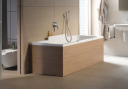 Duravit Durastyle Badekar for innbygging 1700x750 mm, Ryggstøtte høyre