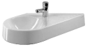 Duravit Architec Diagonal servant 645x410 mm, venstre, 1 bl.h, WonderGliss