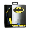 Batman Caped Crusader Headset For Barn Maks. 85dB 3-7 år Blå / Gul