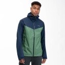 Bergans Of Norway Skar Light 3l Shell Jacket Herre Dark Jade Green/Navy Blue XL