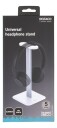 DELTACO Headphone stand aluminum anti-slip whit