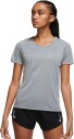 Nike Race Running Top Ss Dame Particle Grey S