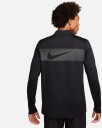 Nike Dri-Fit 1/2-Zip Running Top Herre Black L