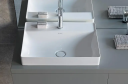 Duravit DuraSquare Toppmontert servant 800x470 mm, m/1 blanderhull, Wondergliss