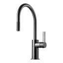 Tapwell Arm375 med Uttrekkbar tut Brushed Black Chrome (TA-9426362)