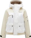 Peak Performance 2L Stretch Jacket Dame Sand Fog/Offwhite S