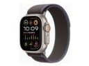 Apple Watch Ultra 2 - 49 mm - titan - smartklokke med Trail Loop - nylonvev - blue/black - båndbredde: M/L - 64 GB - Wi-Fi, LTE, UWB, Bluetooth - 4G - 61.4 g