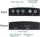 YPbPr Component til HDMI Konverter