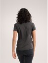 Arc'teryx Women's Taema Crew SS S, Black Heather