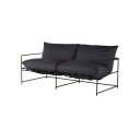 Cannes sofa svart