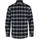 Fjellreven Men's Övik Heavy Flannel Shirt Blå L Man