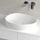 V&B Antao Toppmontert Servant 51x40 cm, u/ol, C+, Stone White