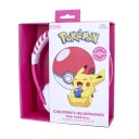 OTL Technologies Junior Headphones - Pokemon Pokeball Pink