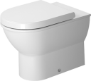 Duravit Darling New Gulvstående toalett 370x570, m/skjult avløp, Wondergliss