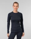 Johaug Elevate Wool Long Sleeve Dame Dark Blue S