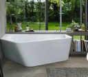 Duravit Paiova 5 Badekar med panel 1900x1400 mm, Venstre hjørne