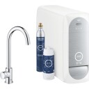 GROHE BLUE HOME MONO KJØKKENARMATUR M/C-TUT OPPSTARTSSETT KROM