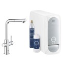 GROHE BLUE HOME KJØKKENARMATUR M/L-TUT OPPSTARTSSETT KROM