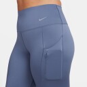 Nike Dri-Fit Go High Waist Tights Dame Diffused Blue/Black XL