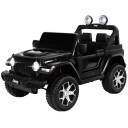 Miw Elbil for barn Jeep Wrangler Rubicon hvit/sort