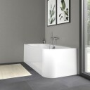 Duravit Happy D.2 Badekar m/panel 1800x800 mm. Venstre hjørne