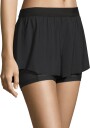 Casall Double Layer Shorts Black 36