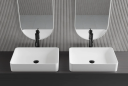 Scandtap Bathroom Concepts Solid S2 580x380 mm, Hvit Matt