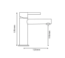 Hafa Design servantbatteri Krom, u/oppløftventil