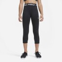 Nike Pro Capri Big Kids (Girls) Black/White S