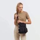 Kipling Firefly Up ryggsekk/skulderveske Black Noir