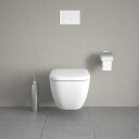 Duravit Happy D.2 Vegghengt toalett 365x540 mm, Rimless, Hvit