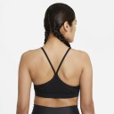 Nike Indy Light-Support Padded V-Neck Sports Bra Dame Black/Black/Black/White XL