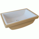 Lavabo Gino Underlimt Servant 595x395x210 mm, Hvit