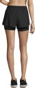 Casall Double Layer Shorts Black 38