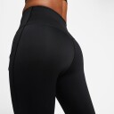 Nike Dri-Fit Go High Waist Tights Dame Black/Black XS