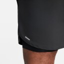 Nike Dri-Fit Stride 7" Running Shorts Herre Black/Black/Black L