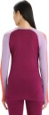 Icebreaker Women's 125 Zoneknit™ Long Sleeve Crewe L, Purple Gaze/Go Berry/Cb