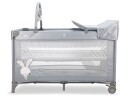 Asalvo - Travel cot complete Rabbit -  Grey  AV-19714 