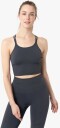 Johaug Sculpt Seamless Strap Top Dame Dark Blue L-XL