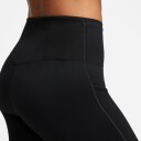 Nike Dri-Fit Go 8" High Waist Bike Shorts Dame Black/Black S