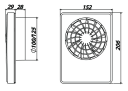 Flexit Baderomsvifte VARIO Flexit - 4907141