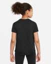 Nike Dri-Fit One Ss Training Top Junior Black/White S (8-10)