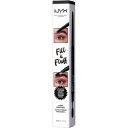 NYX Professional Makeup Fill & Fluff Eyebrow Pomade Pencil Black