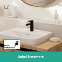 Hansgrohe Vernis Servantbatteri 190 Med bunnventil, Krom