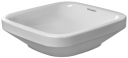 Duravit Durastyle Toppmontert servant 430x430 mm. u/overløp, Wondergliss